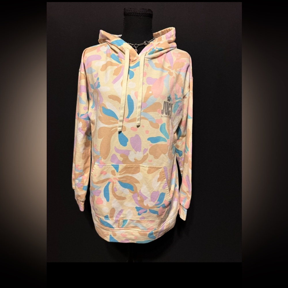 Juicy Couture Pastel floral  Hoodie